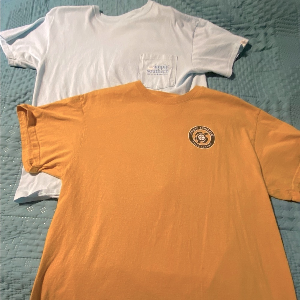 2 Simply Southern Short Sleeve Tees